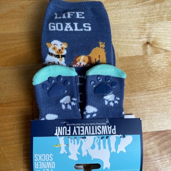 Pawsitively Fun Pet and Owner Socks - Picture 2 of 4
